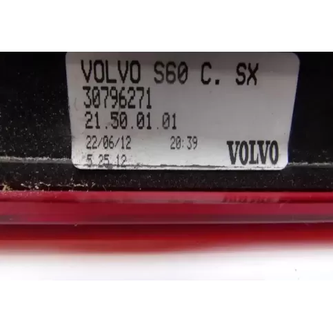 30796271 фара задняя Volvo S60 2008