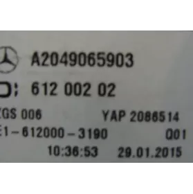 A61200202 фара задняя Mercedes-Benz GLK (X204) 2015