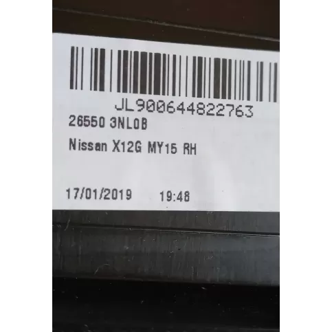 JL900644822763 фара задняя Nissan Leaf I (ZE0) 2017