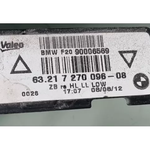 63217270096 фара задня BMW 1 F20 F21 2013