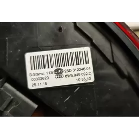 8W5945092D фара задняя Audi A4 S4 B9 2018